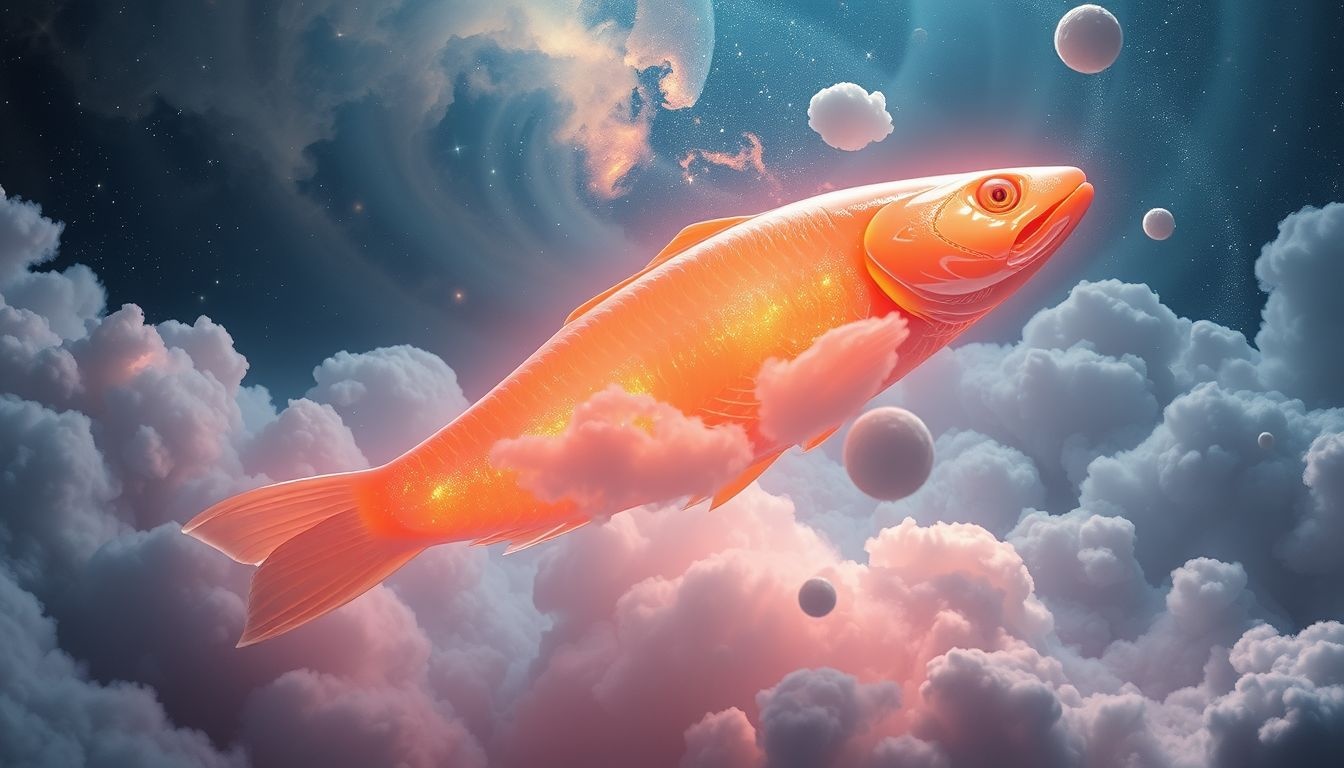Dromen over zalm bereiden symboliseert overvloed en innerlijke groei.