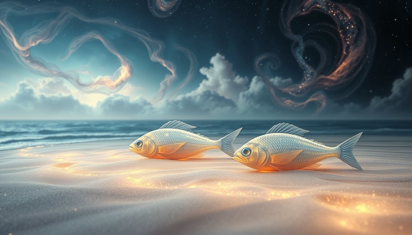 Dode vissen op het strand symboliseren vaak gemiste kansen.