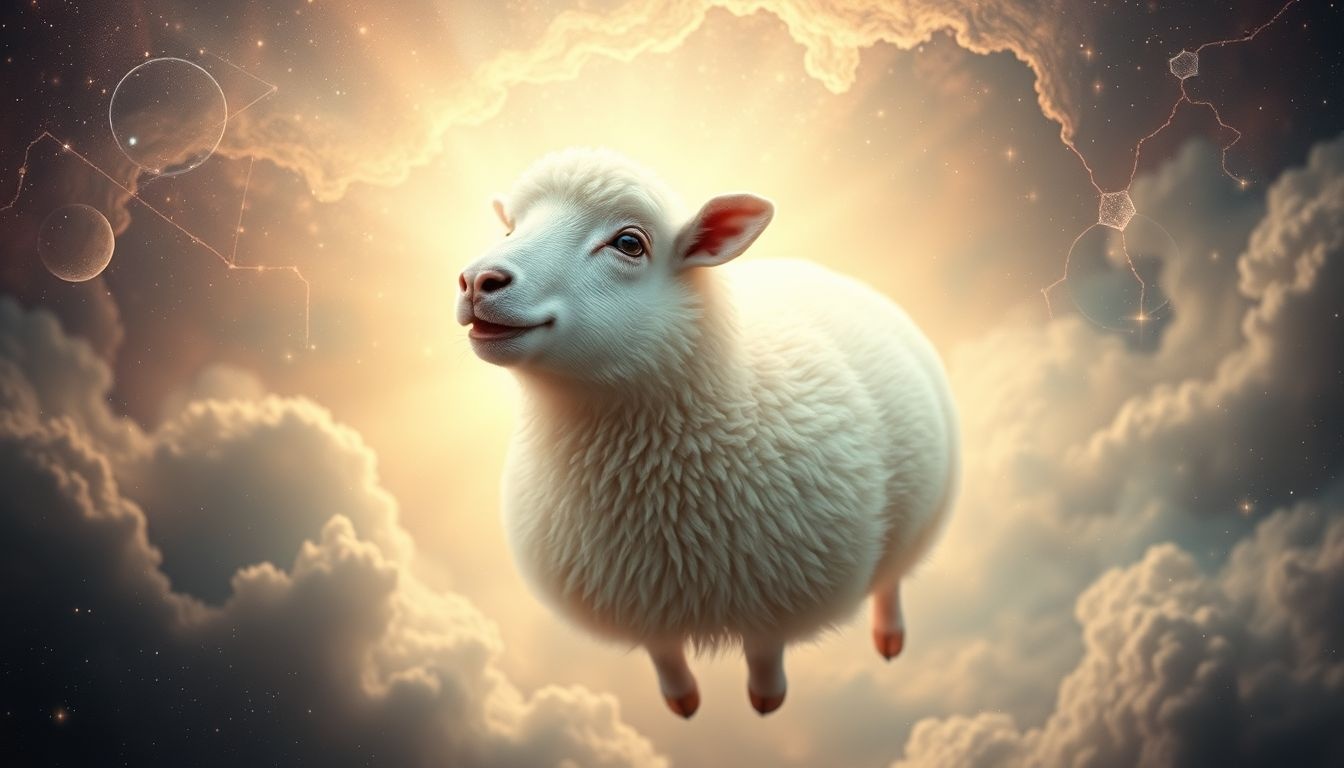Een blèrend schaap symboliseert vaak hulpeloosheid in dromen.