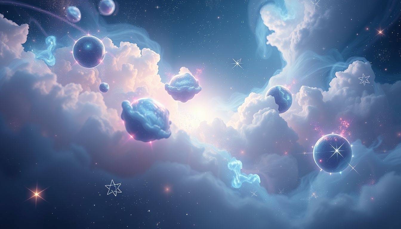 Een atoomwolk in dromen symboliseert onvoorspelbare veranderingen en energie.