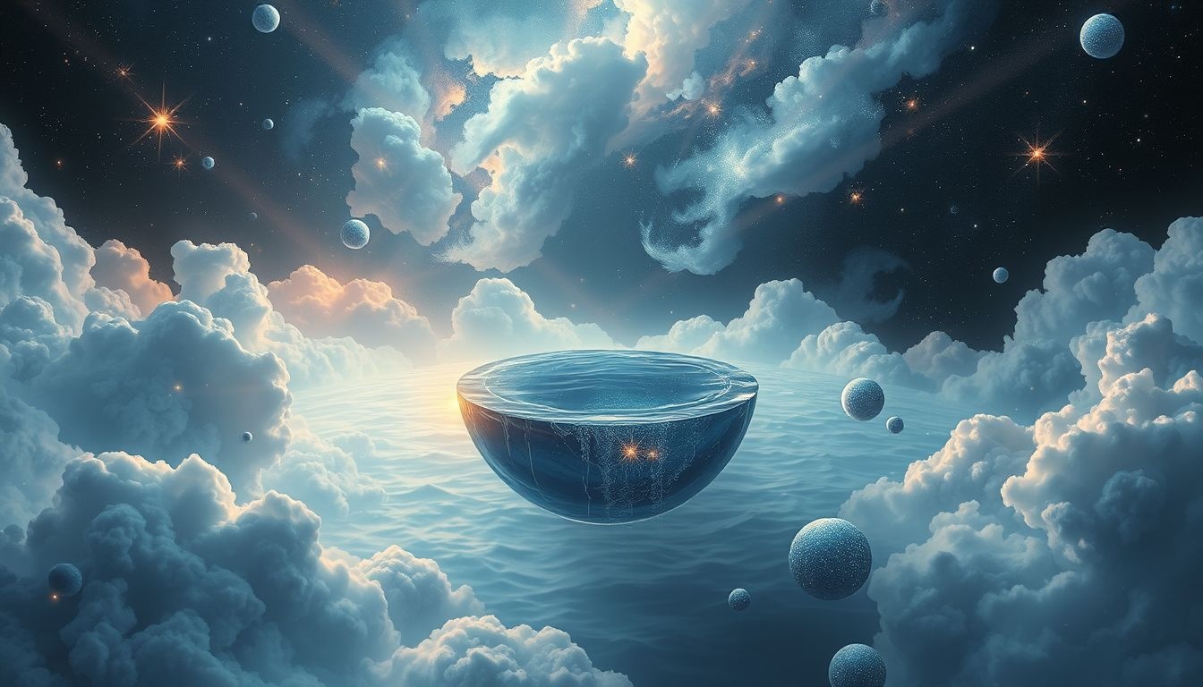 Een valkuil met water symboliseert emotionele obstakels en onzekerheid.