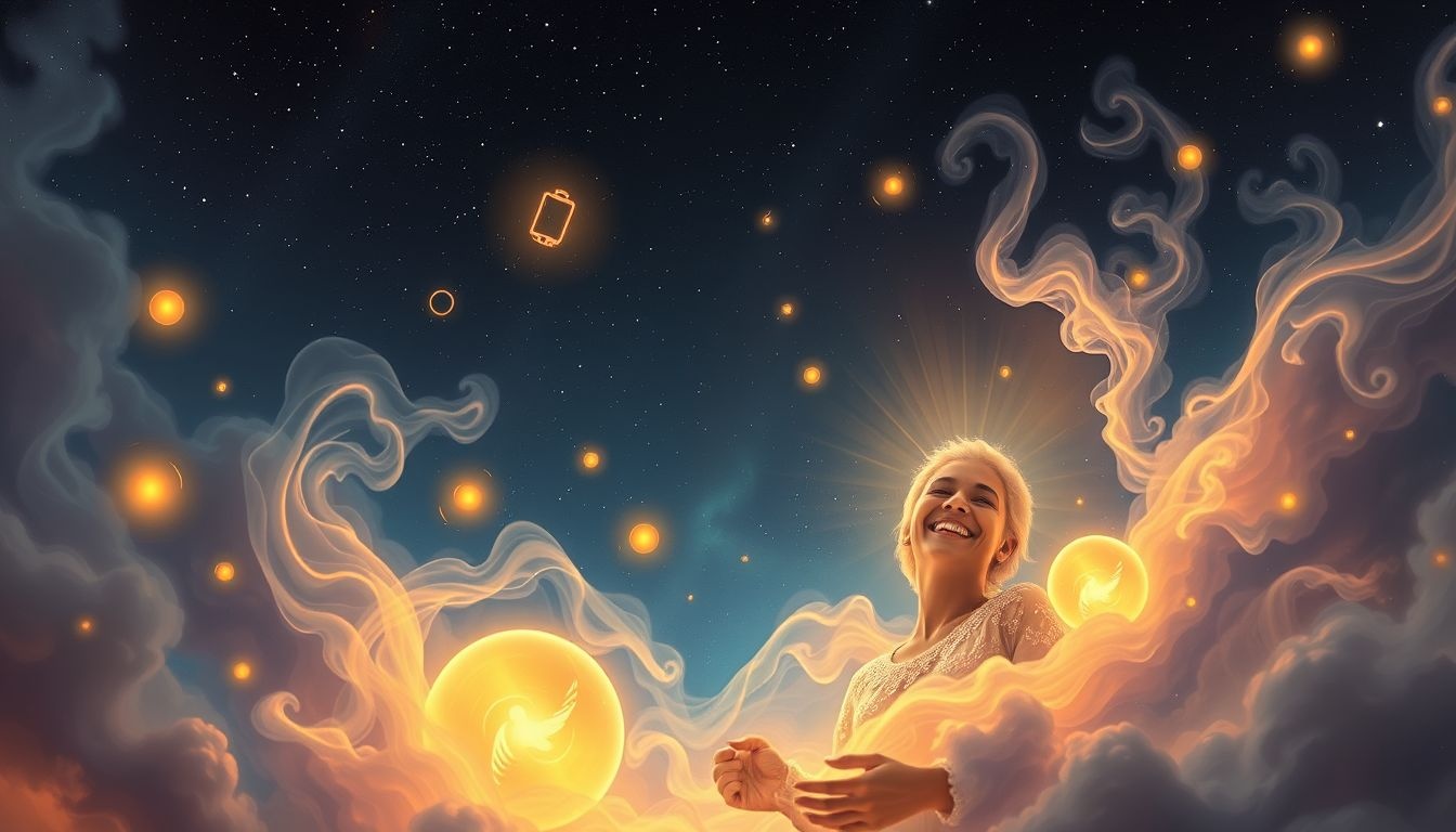 Lachen van een verkoper symboliseert vertrouwen en succesvolle communicatie.