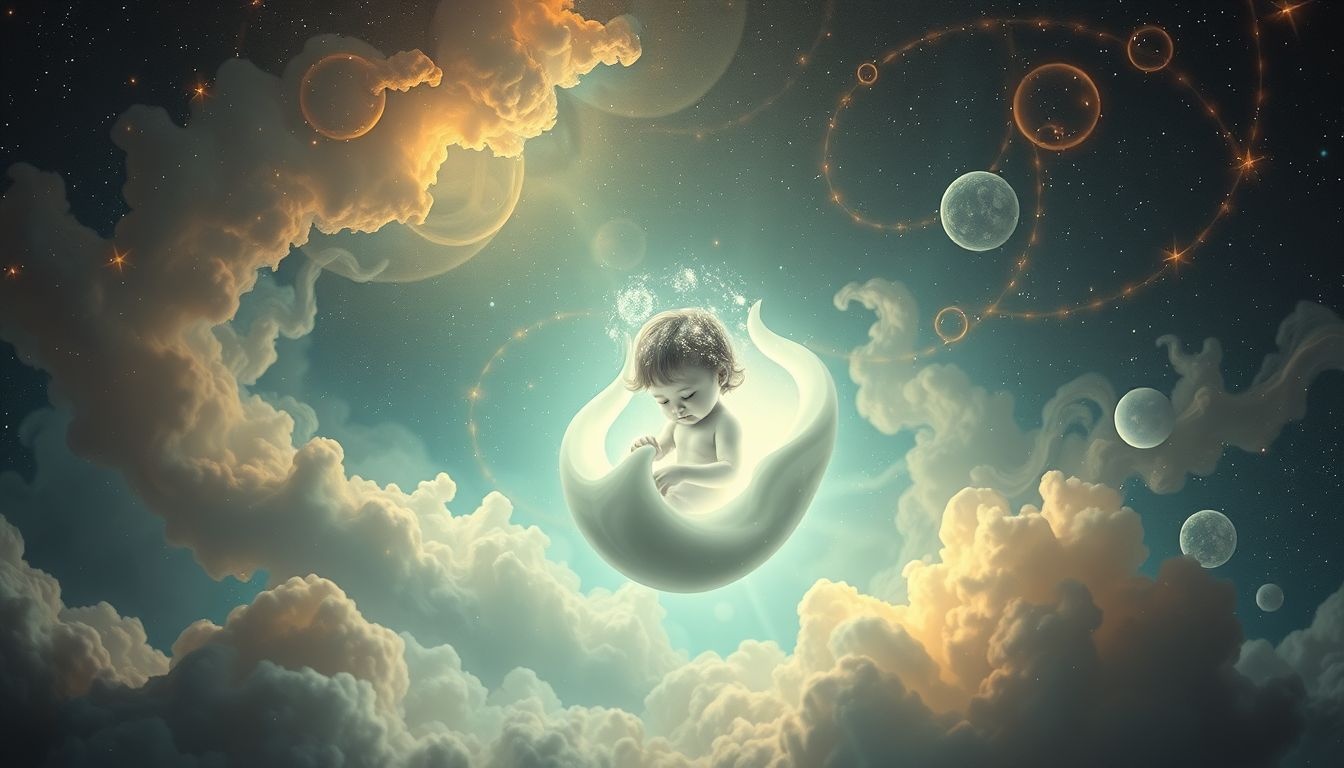 Een kinderlijke kreun in dromen symboliseert onuitgesproken behoeften.