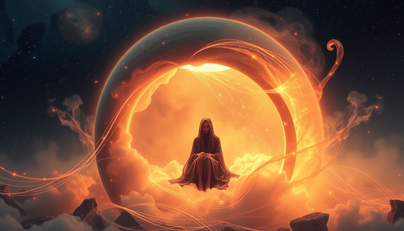 Gevangen in een cokesoven symboliseert vastzitten in stressvolle situaties.