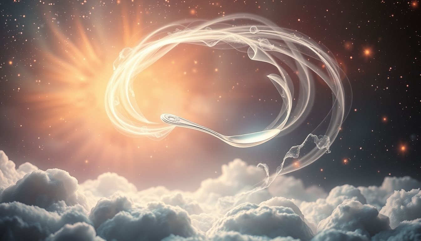 Dromen over lepels buigen symboliseren mentale kracht en controle.