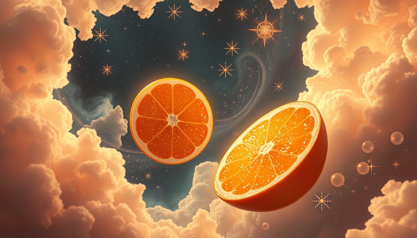 Droom 9 symboliseert het verwerken van emoties via pompelmoes snijden.