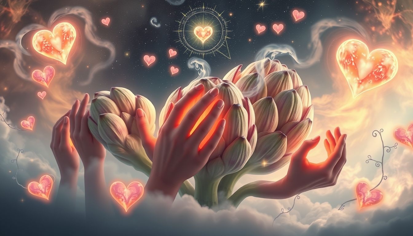 Dromen over artisjokken symboliseren liefde en bescherming in relaties.