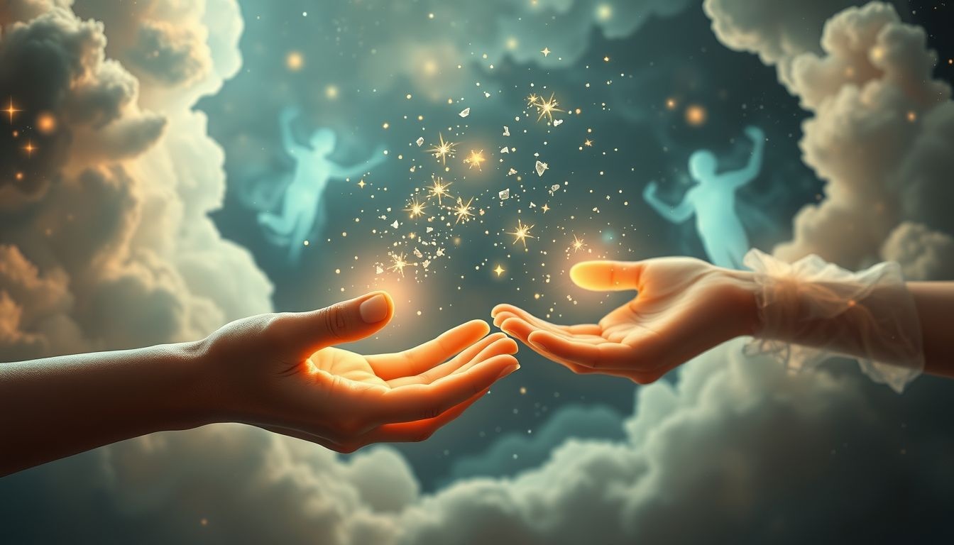 Dromen over het geven van resten symboliseert delen en generositeit.