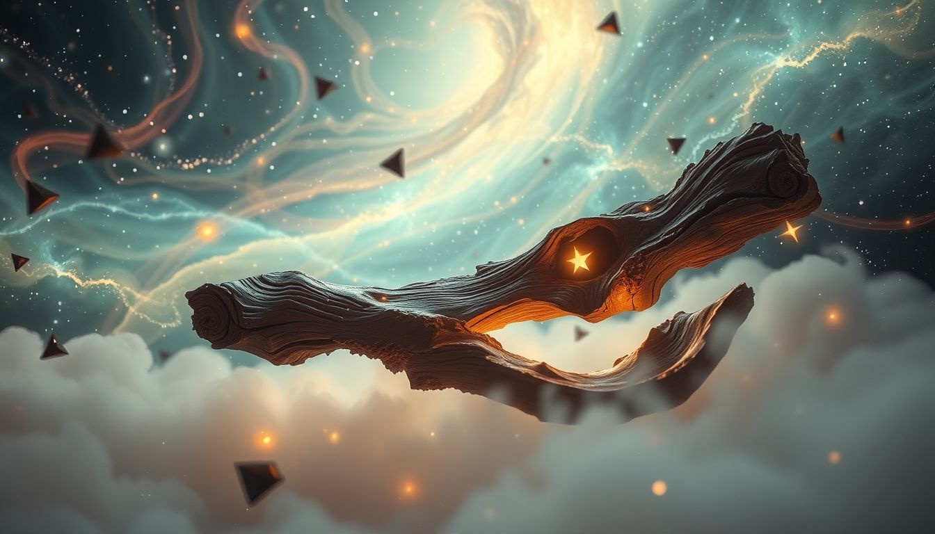 Dromen over resthout symboliseert creatieve hergebruik en nieuwe kansen.