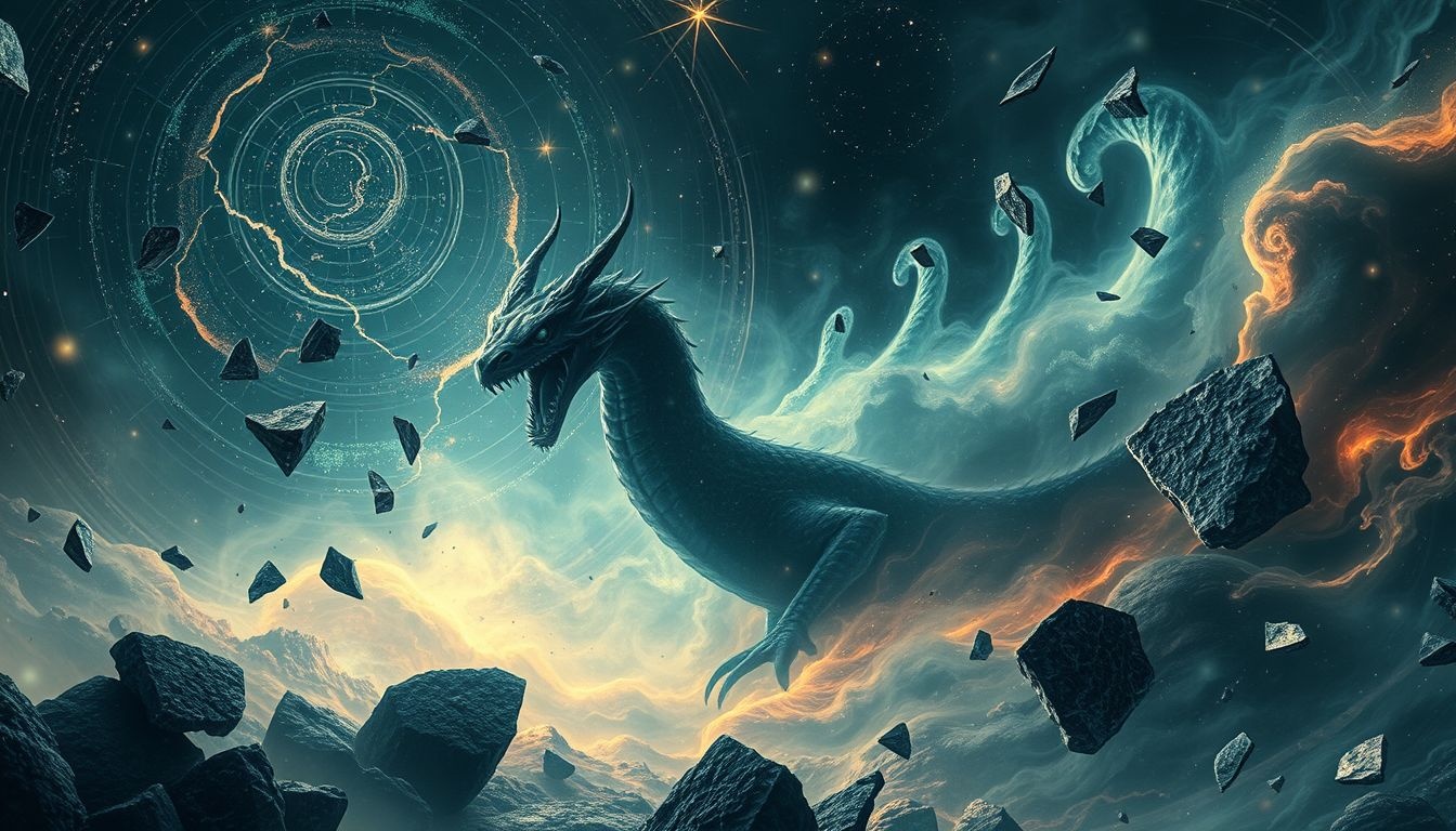 De basilisk symboliseert destructieve angst en innerlijke confrontatie.