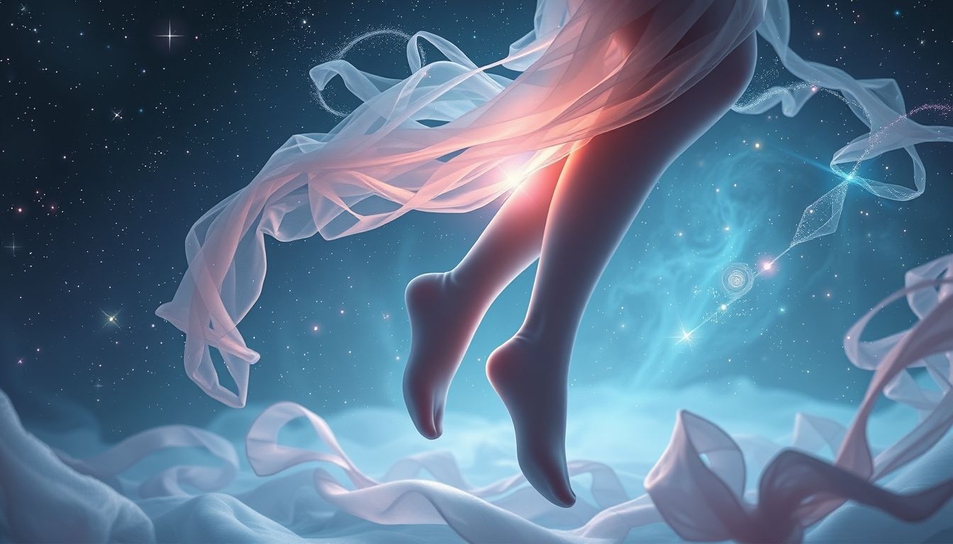 Dromen over een gat in kniekous symboliseert kwetsbaarheid en onzekerheid.