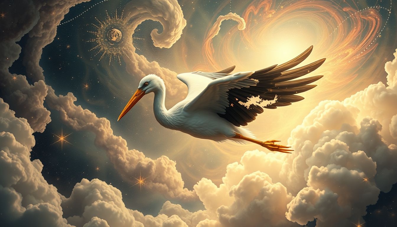 Een gebroken vleugel in een ooievaar droom symboliseert onverwachte tegenslagen.
