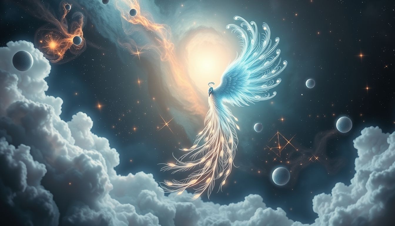 Een pauw volgen symboliseert het najagen van trots en zelfvertrouwen.