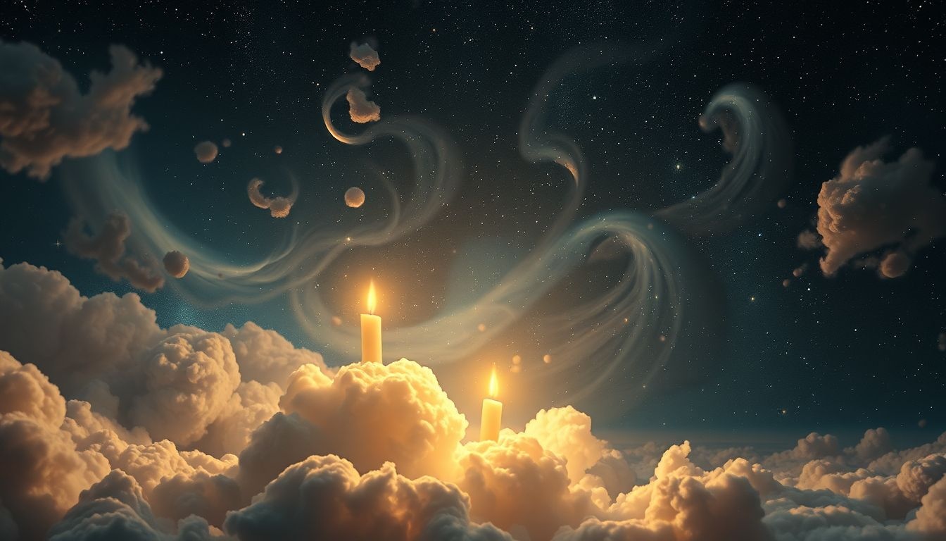 Het verliezen van een kaarsenstandaard symboliseert verlies van innerlijk licht.