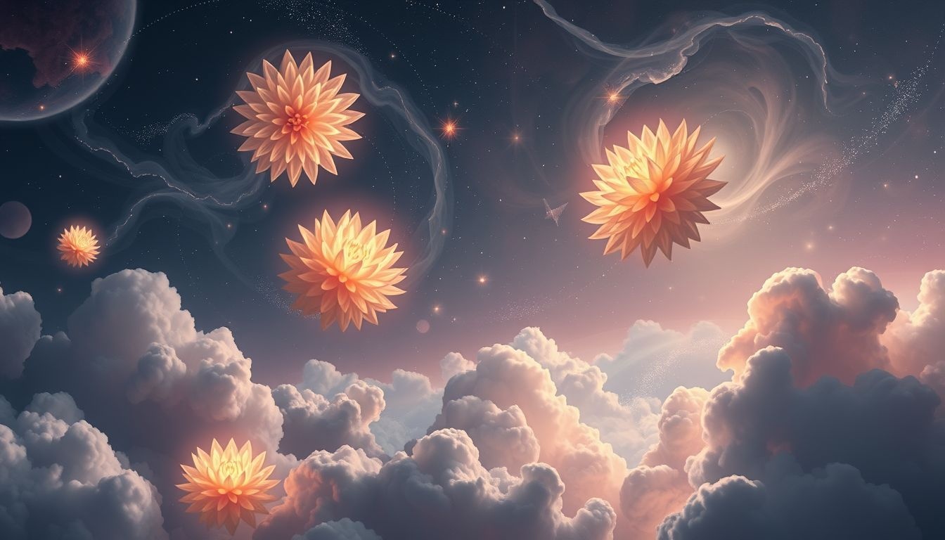 Dahlia’s in dromen symboliseren vaak innerlijke kracht en transformatie.