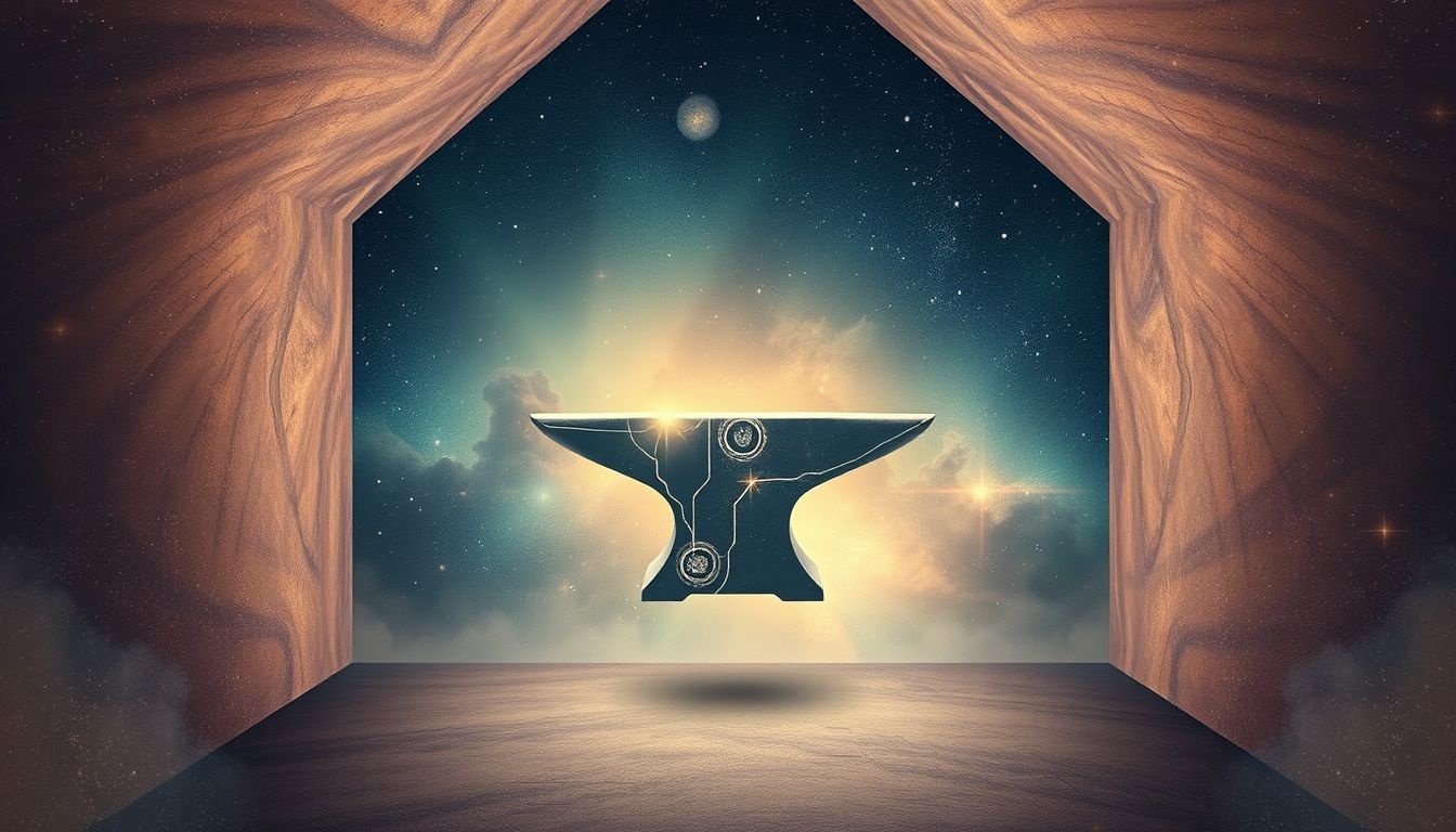 Dromen over een aambeeld in huis symboliseert innerlijke kracht en weerstand.