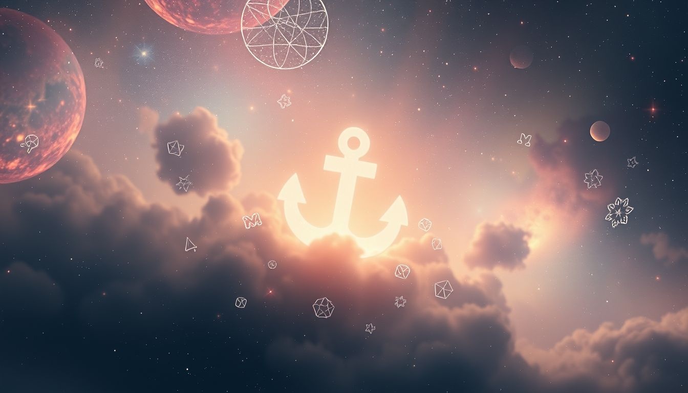 Een anker tatoeëren symboliseert stabiliteit en innerlijke kracht.