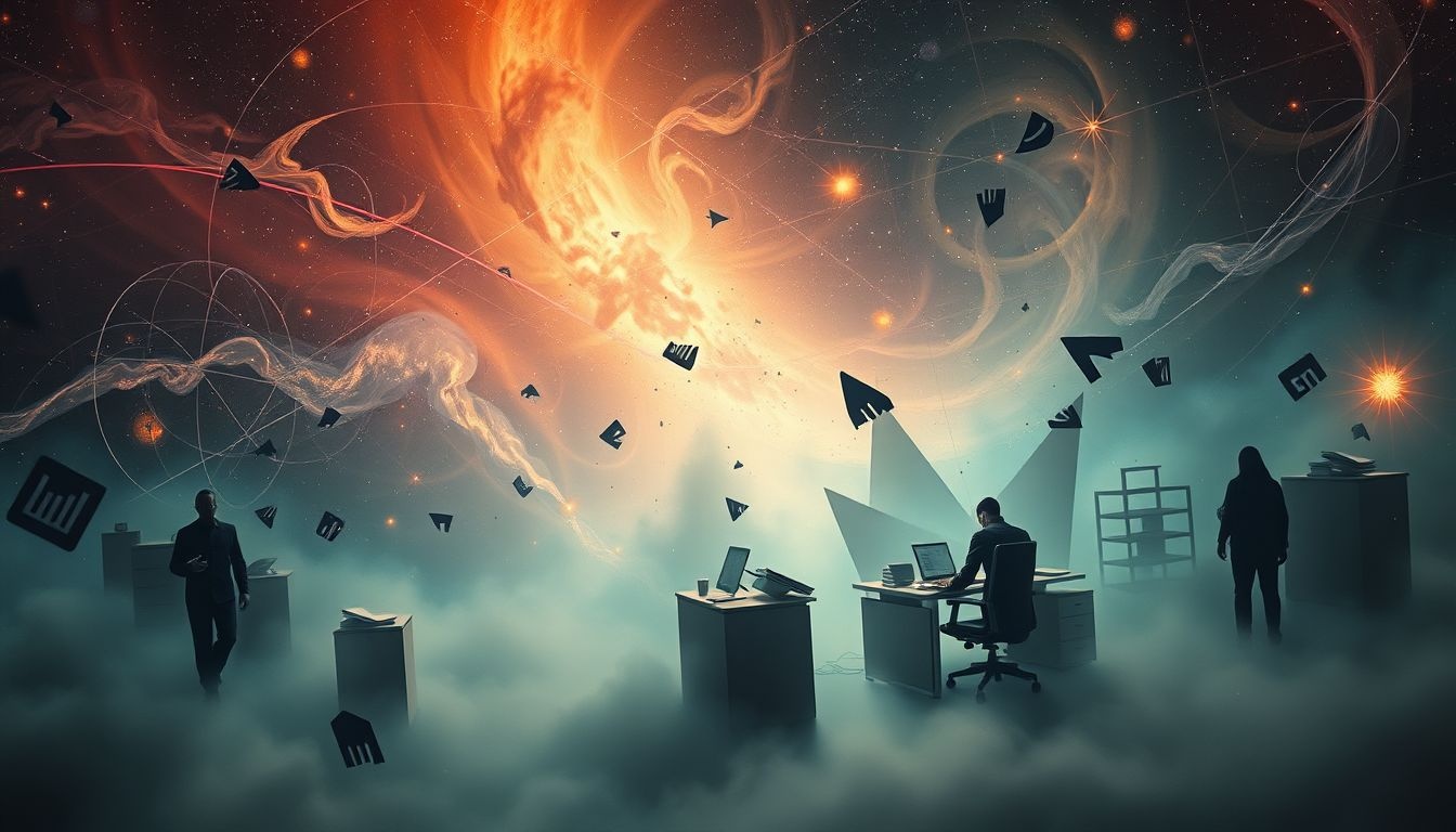 Een degradatie in je droomwerkruimte weerspiegelt onzekerheid over succes.