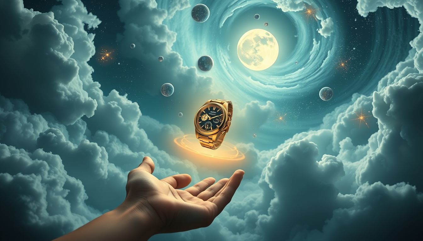 Een horloge cadeau krijgen symboliseert tijd en waardevolle relaties.