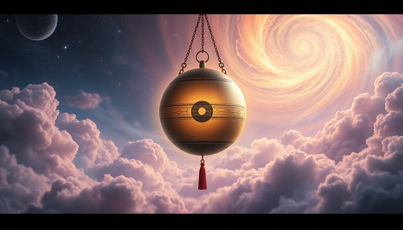Een kleine gong in droom symboliseert subtiele waarschuwingen of inzichten.