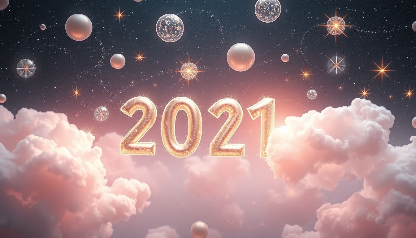 Een nieuwjaarsfeest in dromen symboliseert nieuwe kansen en hoop.