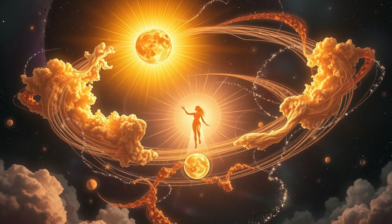 Helios symboliseert de onvermoeibare levenscyclus en hernieuwde energie.