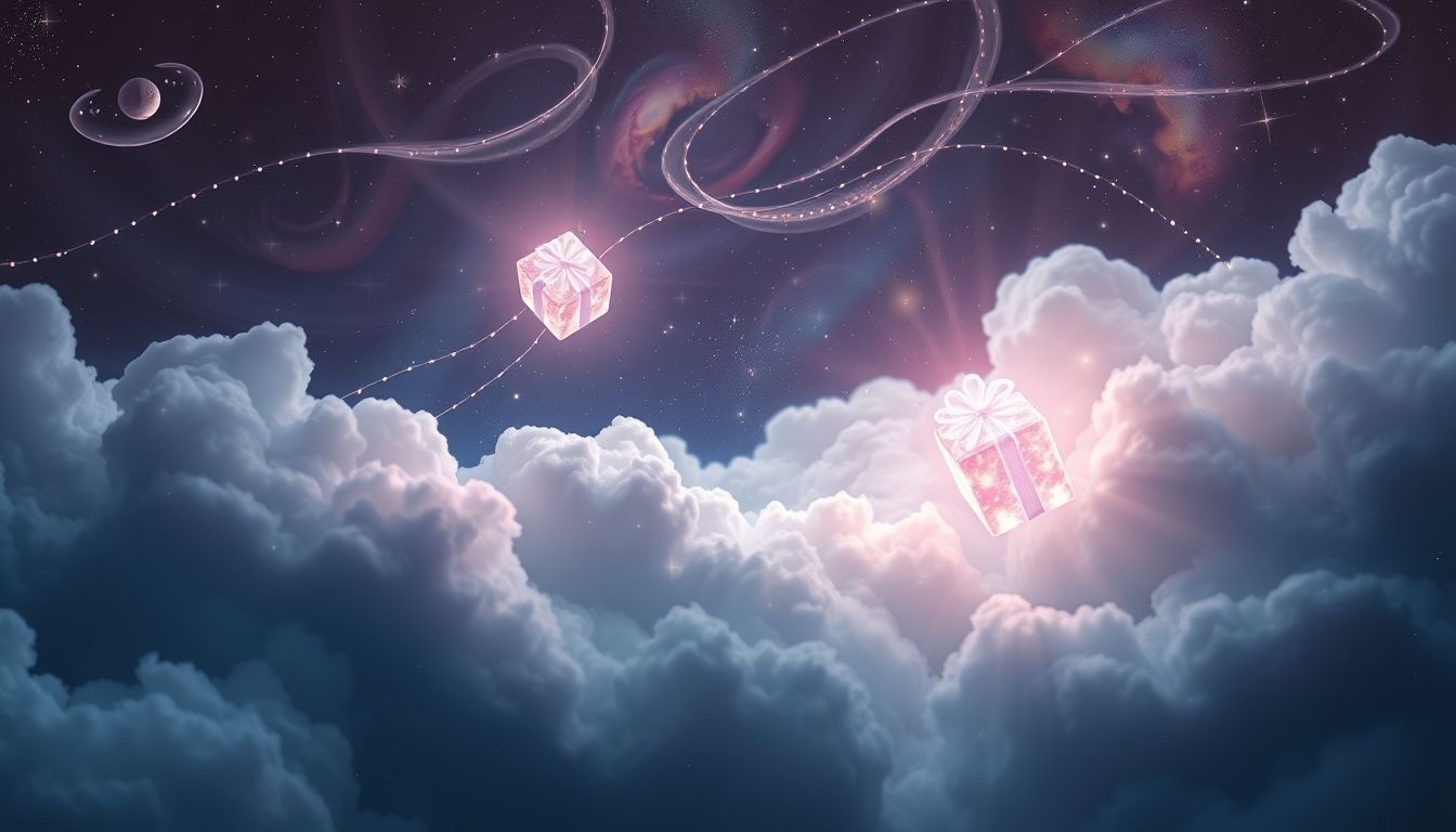 Kissel cadeau krijgen symboliseert onverwachte vreugde en waardering.