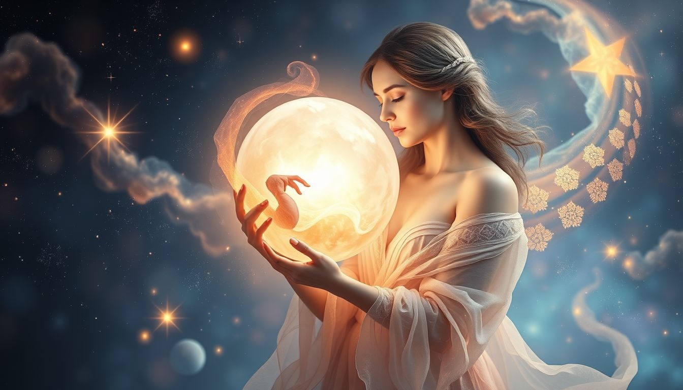 Maria symboliseert moederschap en beschermt in dromen vaak.