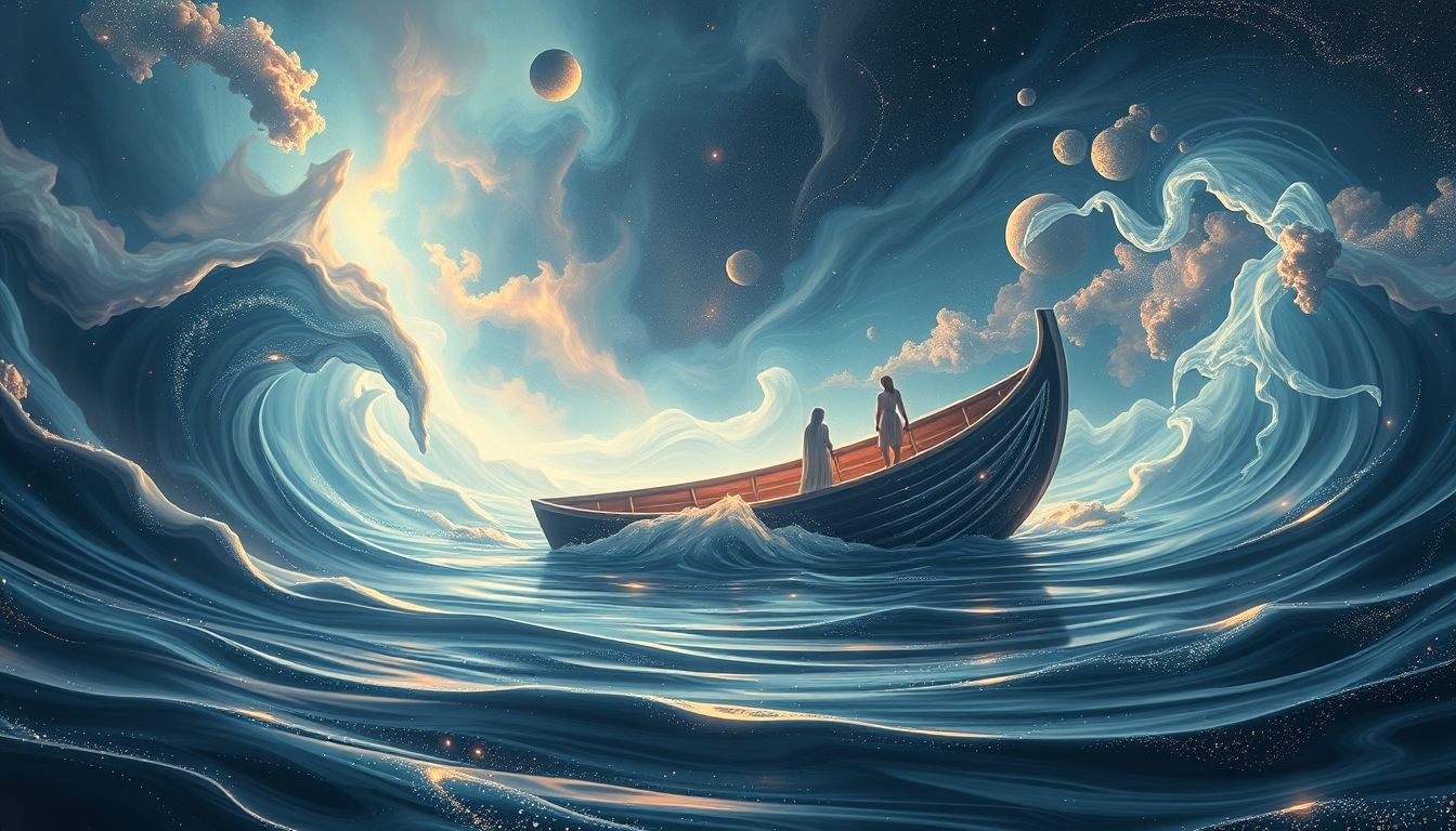 Dromen over omvallen tijdens roeien symboliseren vaak onverwachte tegenslagen.