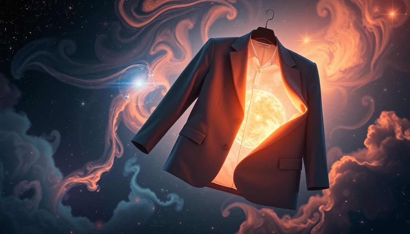 Dromen over een blazer met verborgen zak symboliseert verborgen talenten.