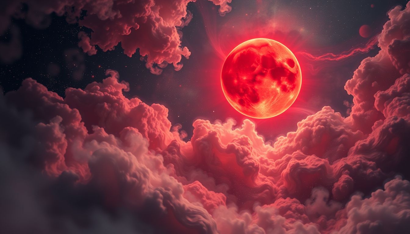 Dromen over bloedmaan onthullen verborgen emoties en toekomstig transformatie.