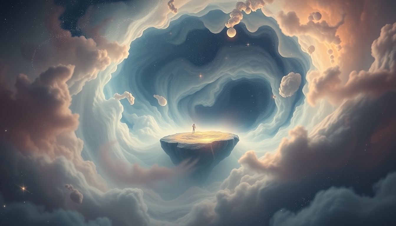 Dromen over een krater met een geheim symboliseren verborgen emoties.