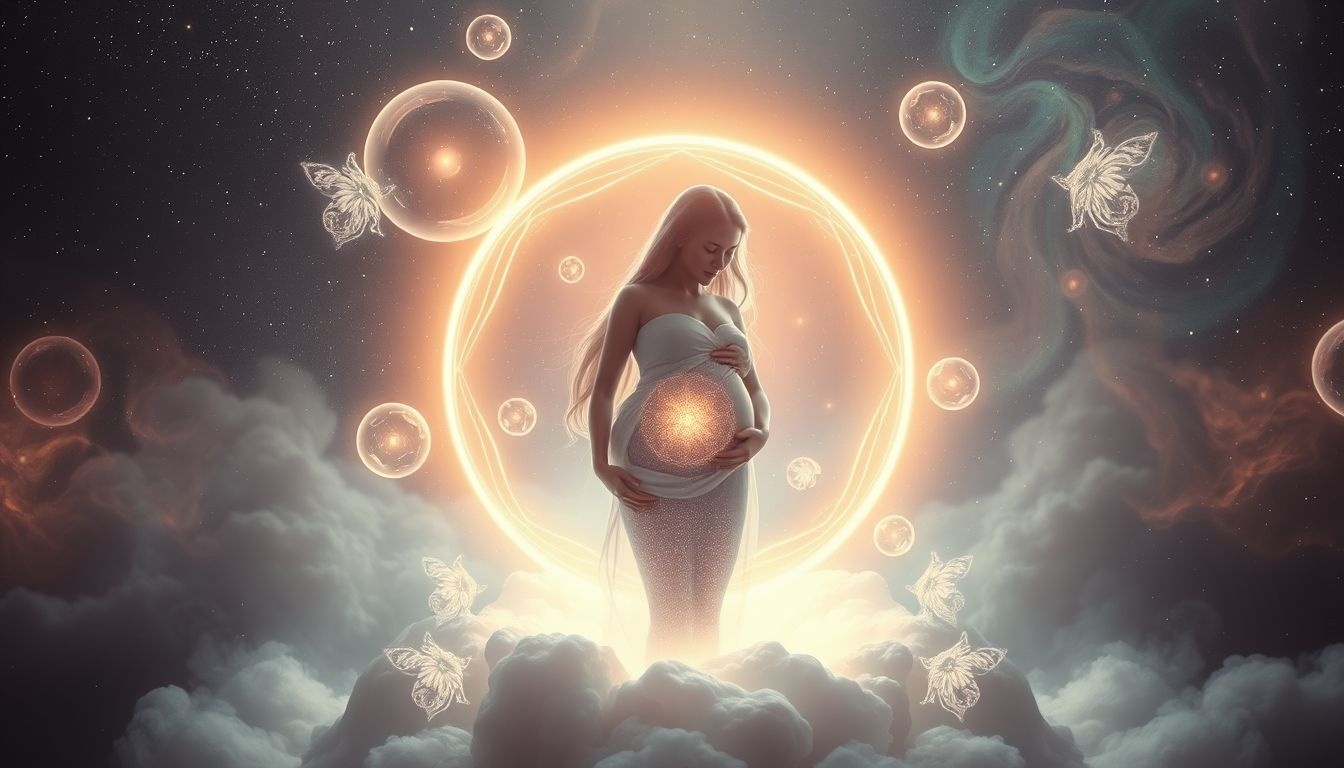 Dromen over een zwangere vrouw symboliseert nieuwe mogelijkheden en groei.