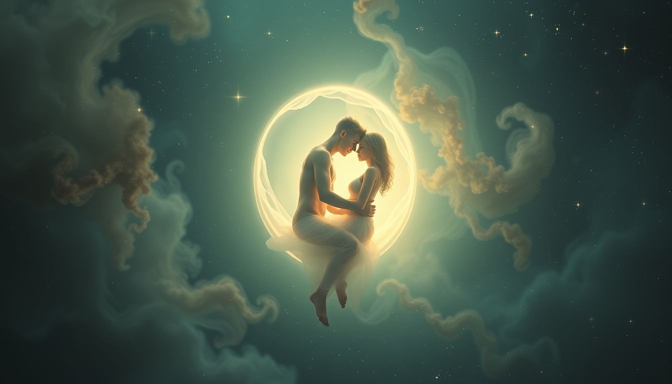 Dromen over samen slapen symboliseert verbondenheid en gedeelde emoties.