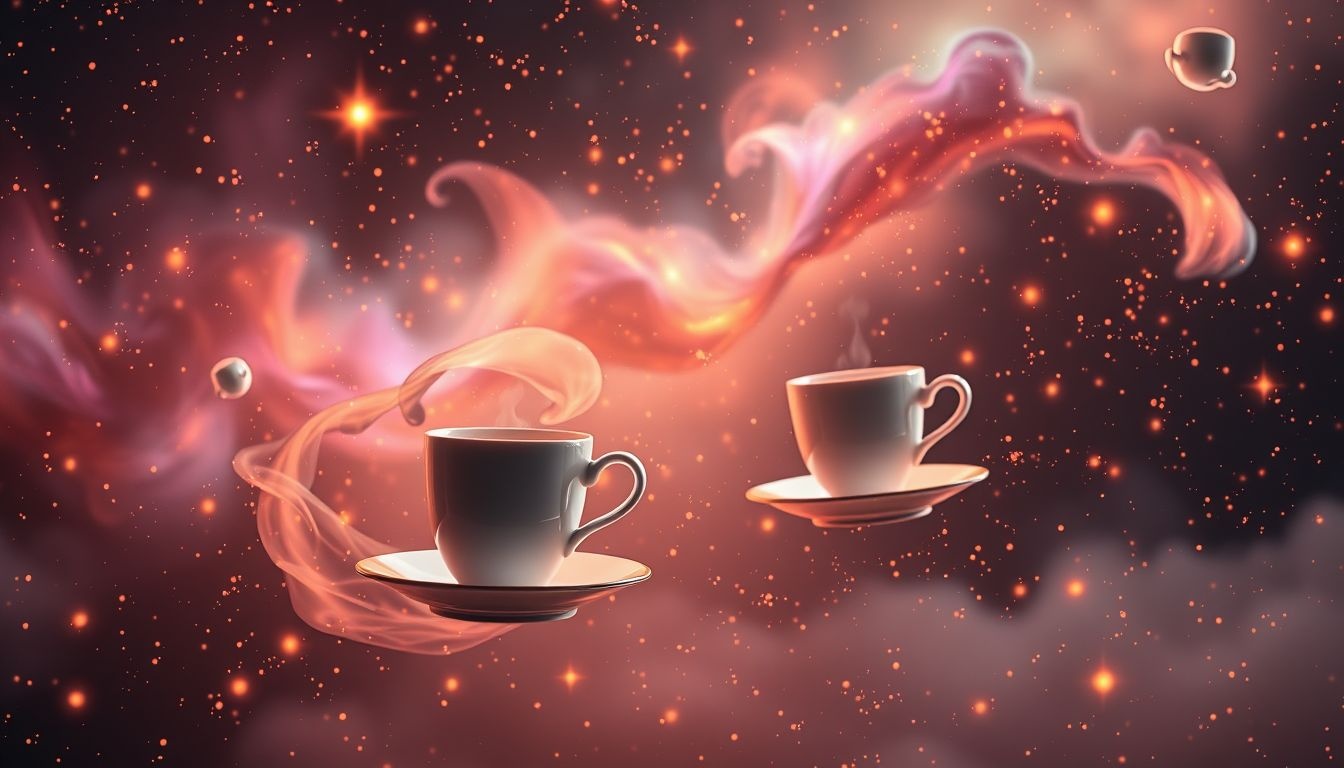 Dromen over koffieservies symboliseren vaak gastvrijheid en verbinding.