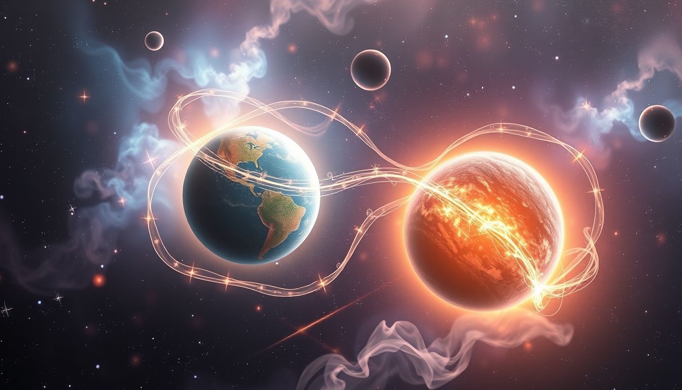 Dromen over groei van planeten symboliseren kosmische bewustzijnsontwikkeling.