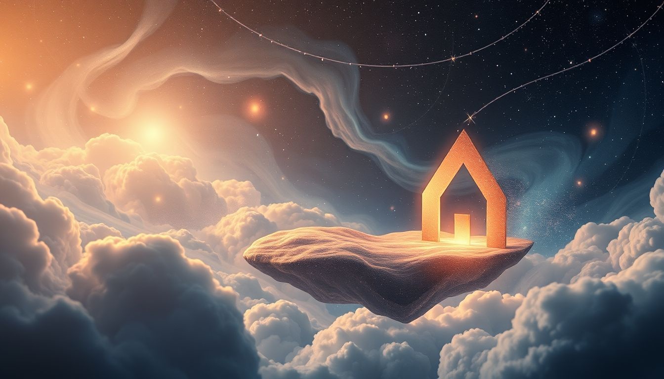Dromen over een huis symboliseert vaak verlangen naar veiligheid en stabiliteit.