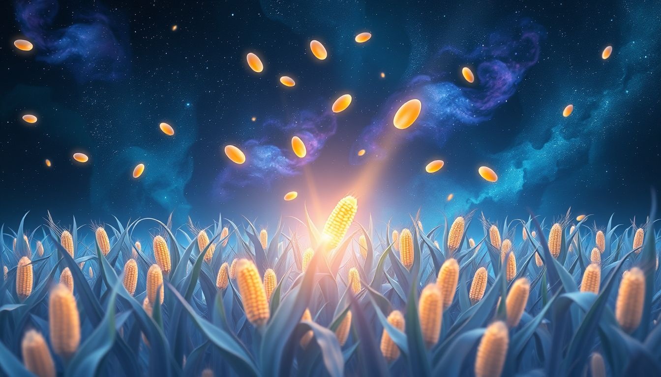 Dromen over mais planten symboliseren groei en nieuwe kansen.