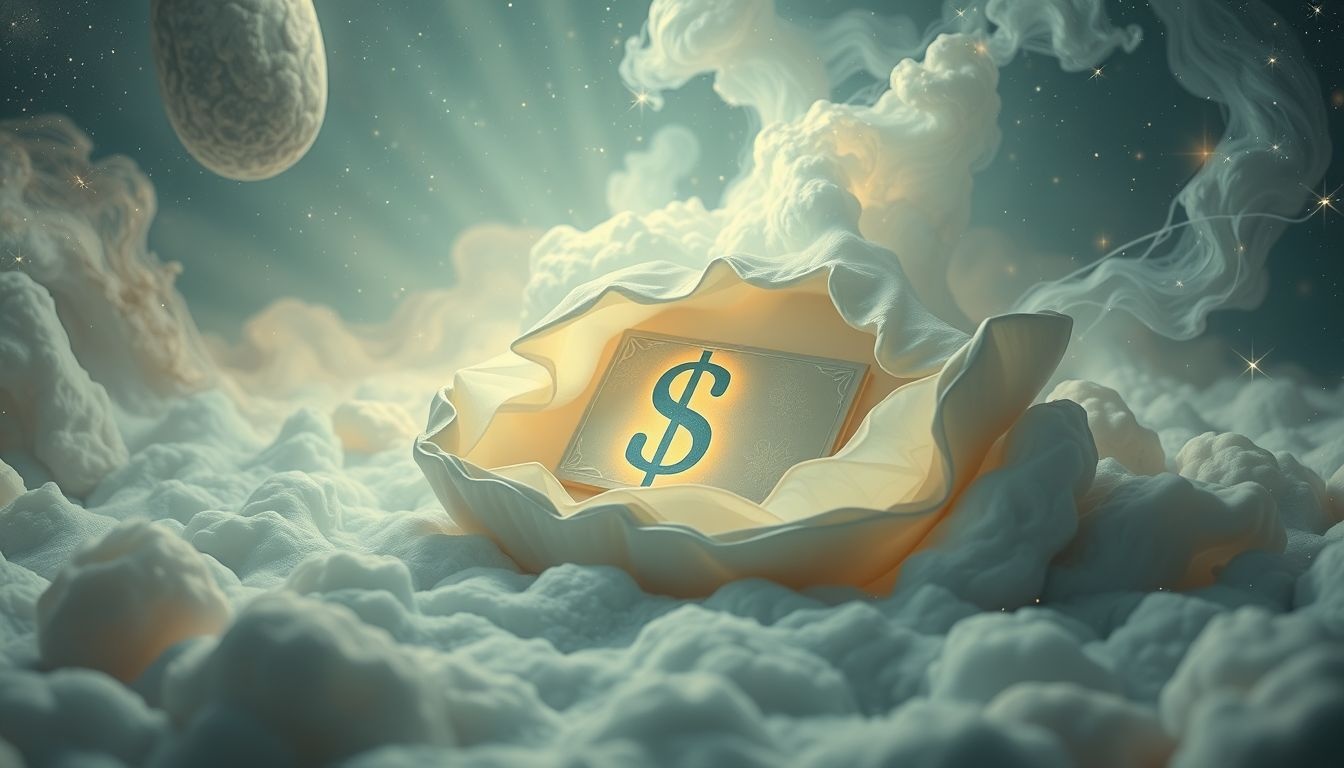 Dromen over verstoppen van chequeboekje symboliseert financiële onzekerheid.