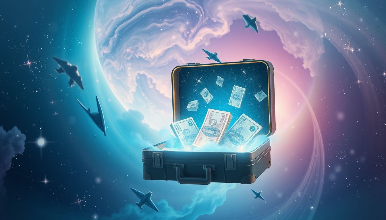Dromen over buitenlandse valuta symboliseert onverwachte financiële kansen en reizen.