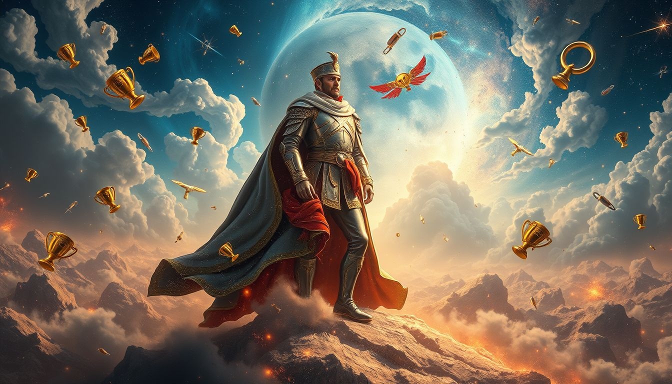 Dromen over Napoleon die oorlog wint symboliseert overwinning en macht.