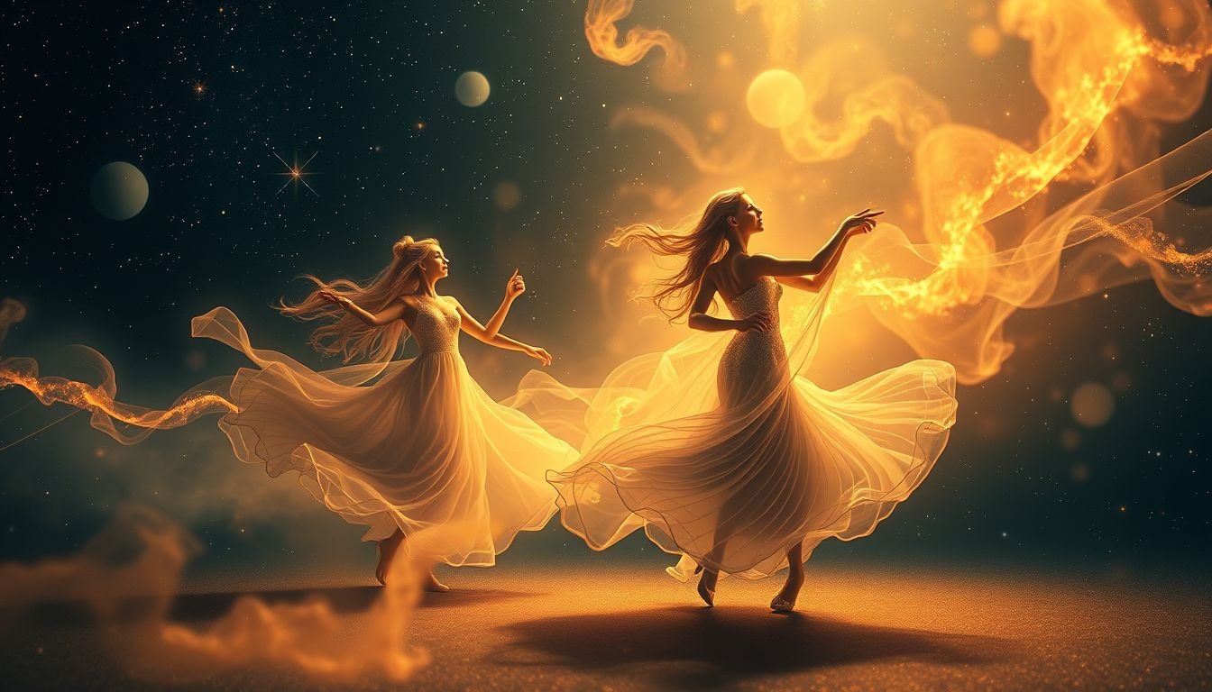 Dromen over polka-dansen in slow motion symboliseert innerlijke vertraging.