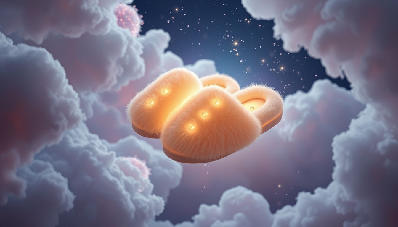 Dromen over bontslippers symboliseren verlangen naar comfort en luxe.