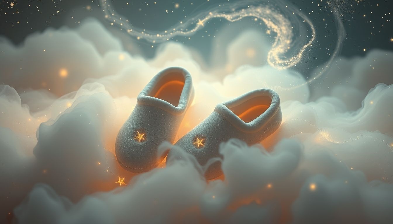 Dromen over slippers symboliseren vaak terugkeer naar innerlijke rust.