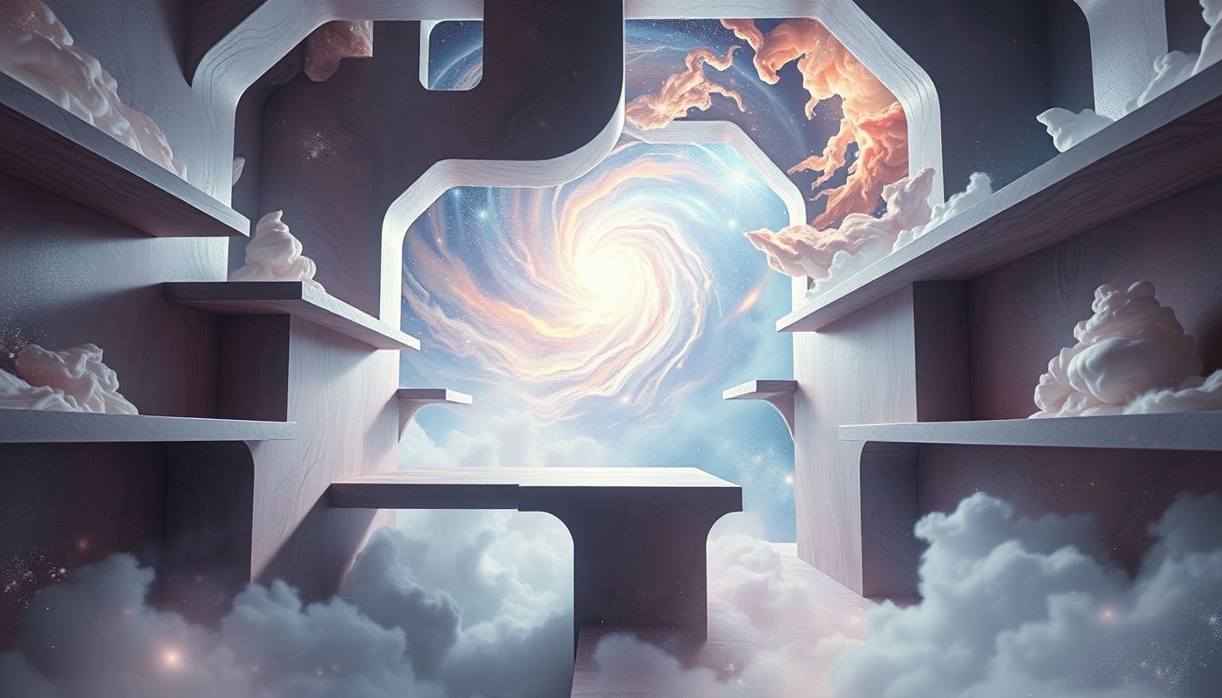 Dromen over verdwalen in een warenhuis symboliseert innerlijke onzekerheid.