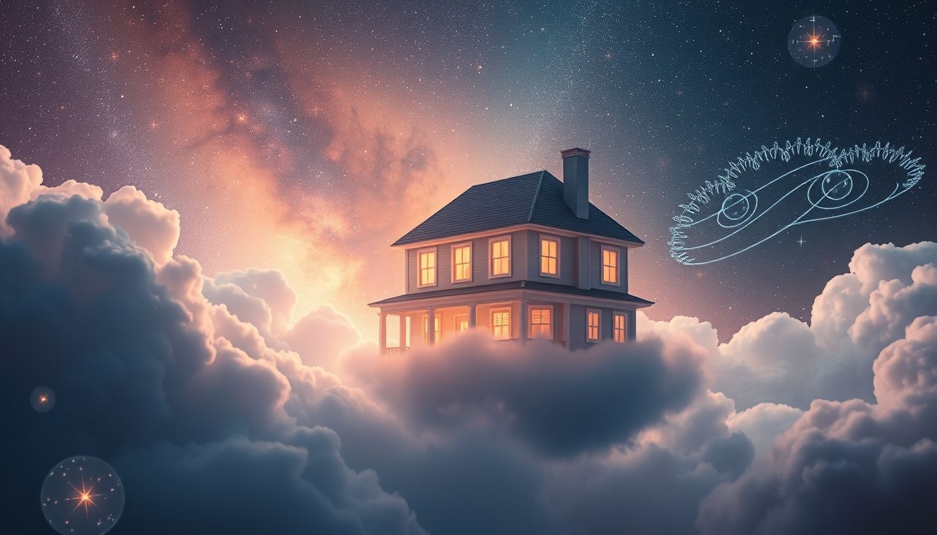 Terugkeren naar ouderlijk huis symboliseert verlangen naar veiligheid en geborgenheid.
