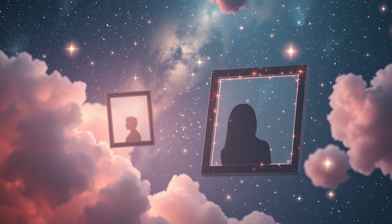 Oude foto's in dromen symboliseren verlangen naar verloren herinneringen.