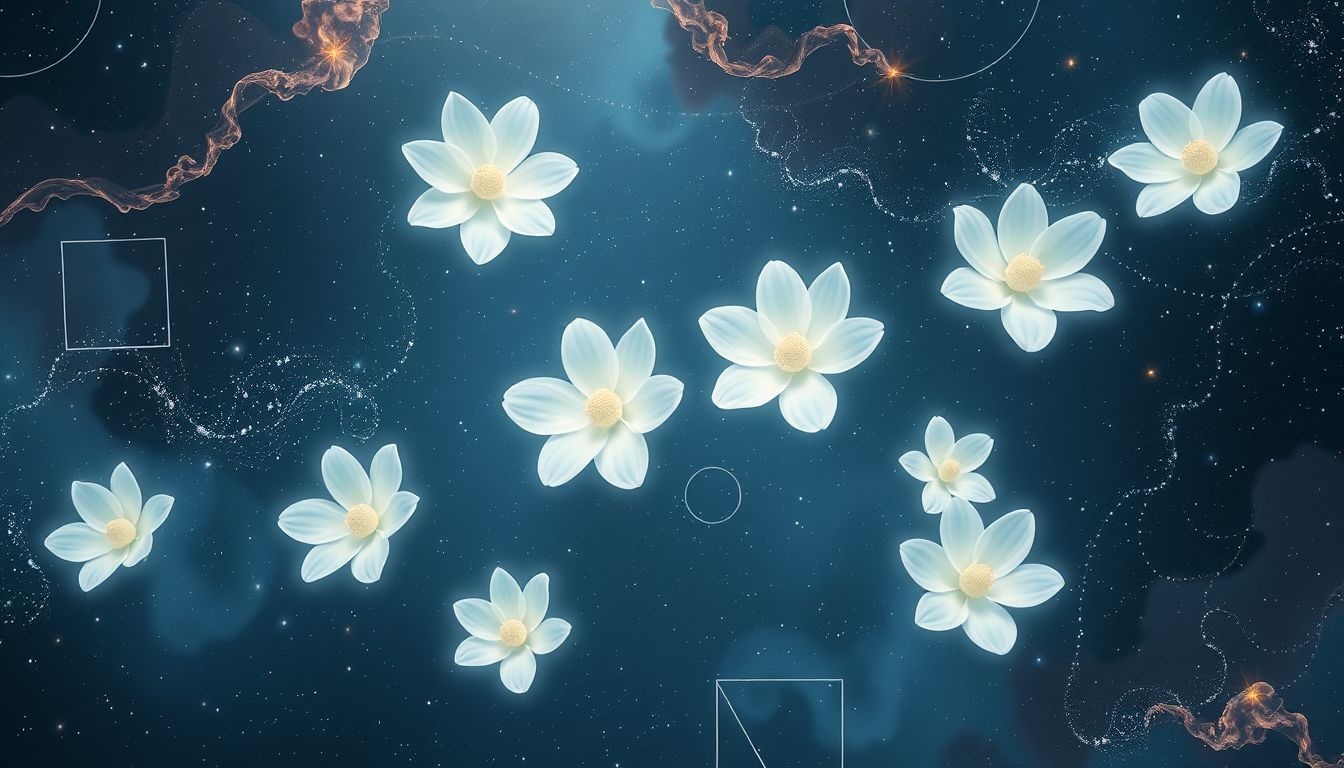 Dromen over negen bloemen symboliseren vaak persoonlijke groei en harmonie.