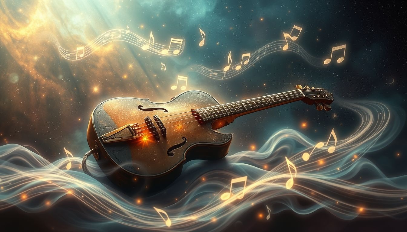 Dromen over een oud instrument symboliseren verbondenheid met het verleden.