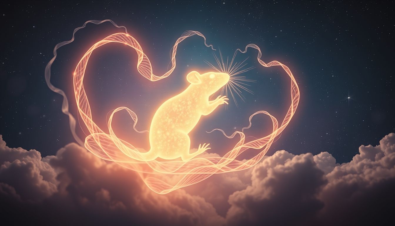 Het vangen van een rat symboliseert het overwinnen van verborgen problemen.
